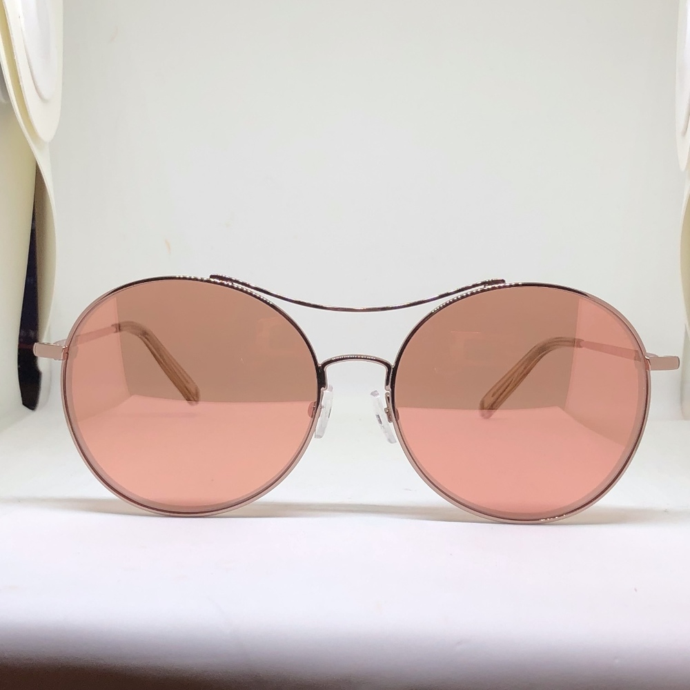 New Women's BALLY PINK Mirror Sunglasses